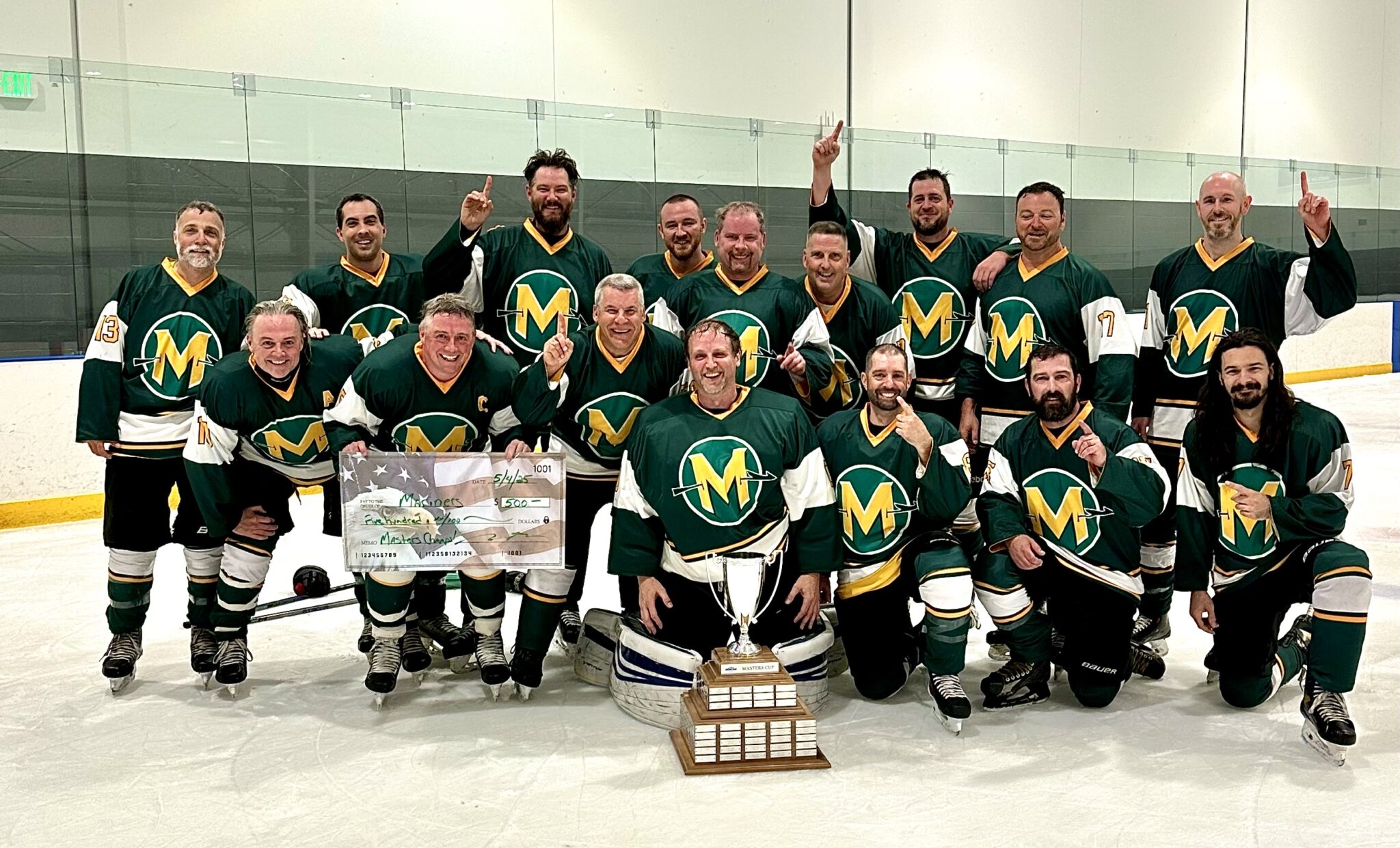 Mariners — Winter 2025 Masters Division Champions