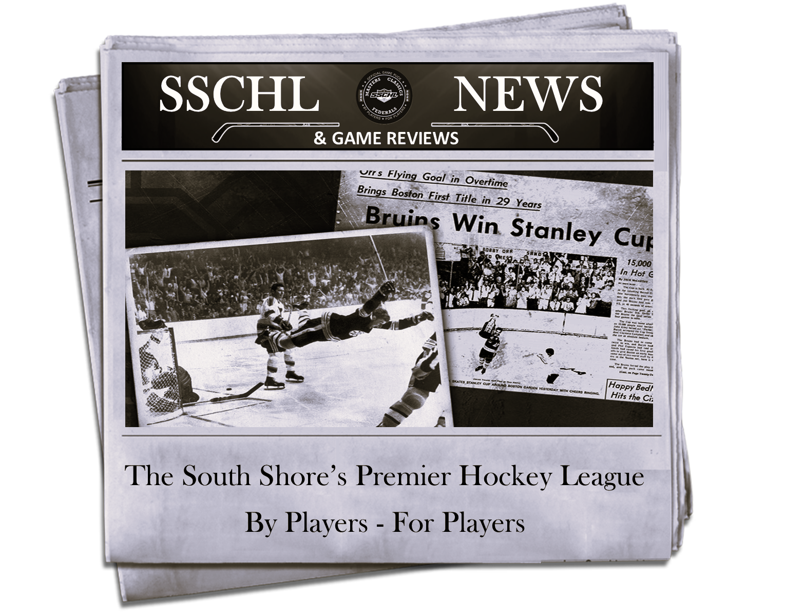 SSCHL News – Newspaper front page
