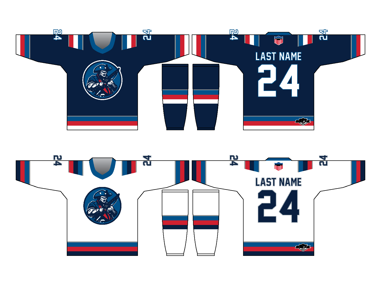 Patriots uniform set