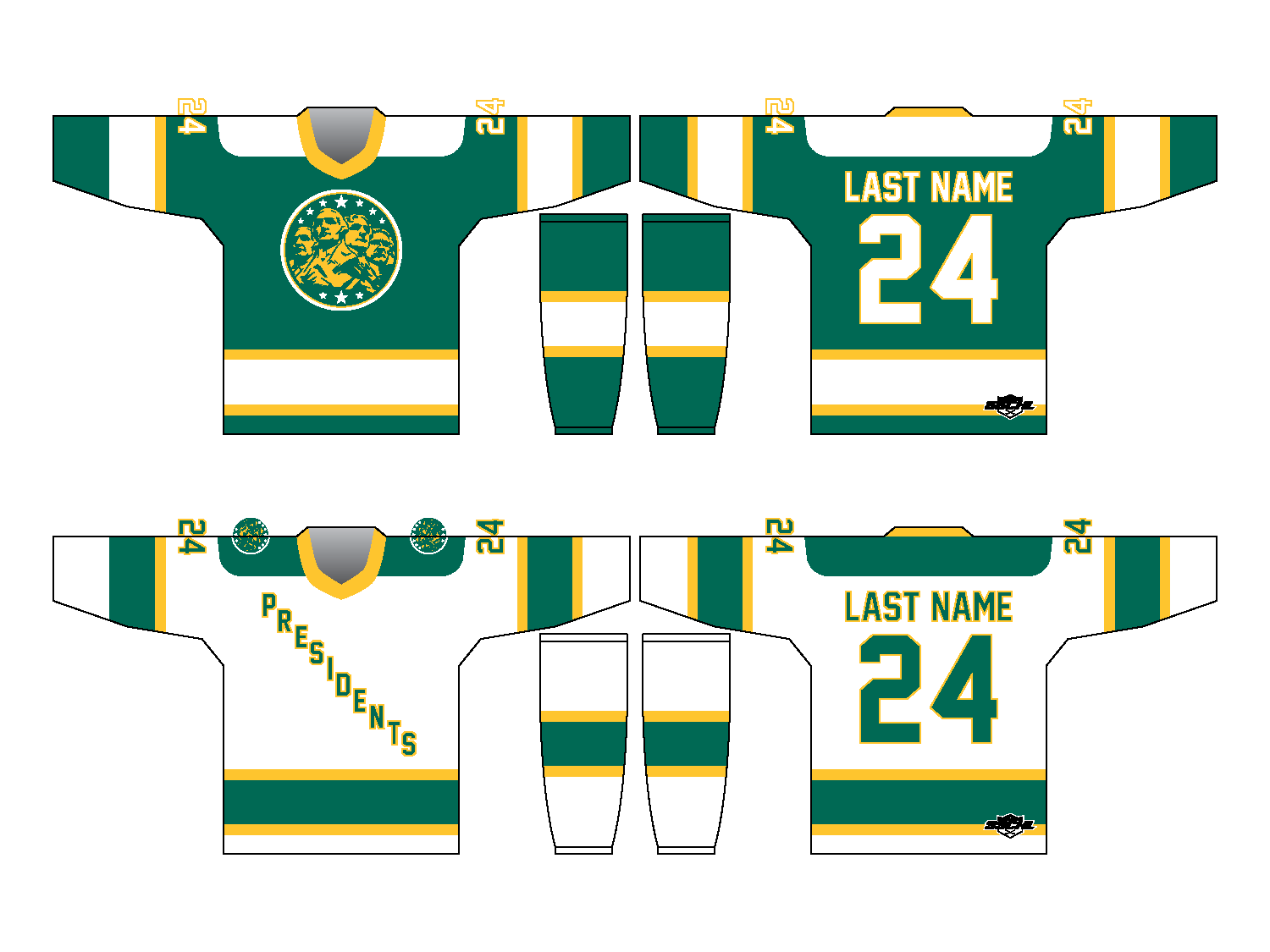 Presidents uniform set