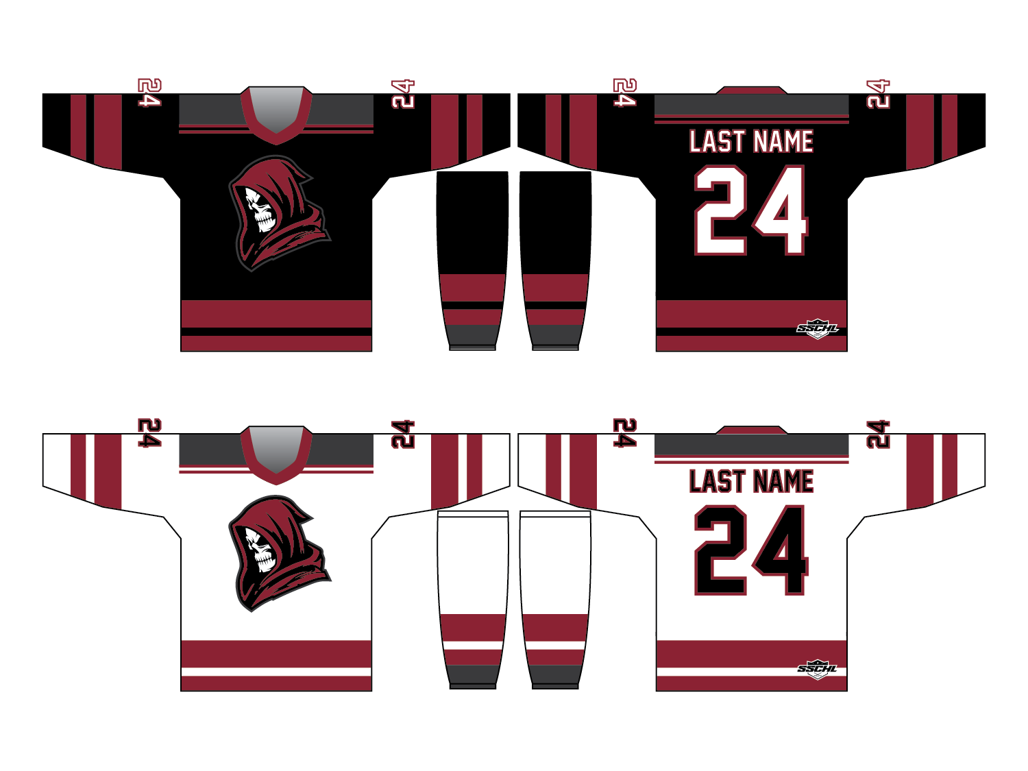 Reapers uniform set